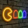 Led Väggdekor Wallxpert Pacman Flerfärgad Plast 55x19 cm - Tavlor och ramar - 8683342476072 - 2