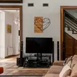 Väggdekor Trä Wallity Heart Svart Trä 58x58 cm - Dekorationer, prydnadsföremål - 8682870854772 - 4