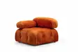 Hörnsoffa Atelier del Sofa Bubble Orange Polyester 288x190x75 cm - Soffor - 8683743023172 - 5
