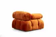 Hörnsoffa Atelier del Sofa Bubble Orange Polyester 288x190x75 cm - Soffor - 8683743023172 - 6