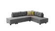 Hörnbäddsoffa Atelier del Sofa Manama Grå Polyester 280x206x85 cm - Soffor - 8681875114232 - 10