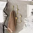 Vägghängare Metall Wallity Ladybug-A Guld Metall 26x5x48 cm - Klädhängare - 8684282398912 - 2