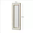 Spegel Hanah Home Carlos Guld Mdf 30x90x3,2 cm - Speglar - 8683743822942 - 5