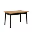 Matbord Hanah Home Oliver Open Svart Spånskiva 120x77x75 cm - Matbord - 8683743538362 - 3