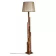 Golvlampa Opviq Pramit Brun Trä 165 cm - Golv- och bordslampor - 8681875645262 - 1