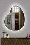 Spegel Hanah Home Glenia Vit Akryl Med Mdf 50x60 cm - Speglar - 8684282468882 - 2