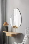 Spegel Hanah Home Glenia Vit Akryl Med Mdf 50x60 cm - Speglar - 8684282468882 - 4