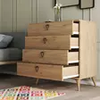 Byrå Hanah Home Versa Ce 3612 Ek Spånskiva 80x90,8x45 cm - Byråer och skåp - 8683342214742 - 4