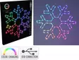 Lumihiutale RGB LED 90 valoa - Ljussmycken och ljusfigurer - 8721037142182 - 1