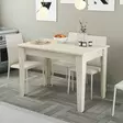 Matbord Hanah Home Kiev Travertin Spånskiva 110x75x72 cm - Matbord - 8684283020782 - 2