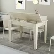 Matbord Hanah Home Kiev Travertin Spånskiva 110x75x72 cm - Matbord - 8684283020782 - 4