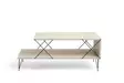 Soffbord Hanah Home Loire Svart Travertin Spånskiva 100x40x50 cm - Soffbord - 8684283111312 - 3