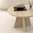 Soffbord Hanah Home Mushroom Travertin Spånskiva 60x40 cm - Soffbord - 8684283059232 - 5