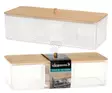 Sminkorganisatör med bambulock Eleganza - Förvaringslådor och korgar - 8721037311472 - 1