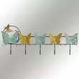 Vägghängare Metall Wallity Diana Flerfärgad Metall 61x23 cm - Klädhängare - 8684283391042 - 8