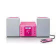 Micro set med CD FM-radio AUX-IN klistermärken Rosa - CD/DVD-spelare - 8711902044772 - 13