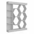 Bokhylla Hanah Home Sueno Vit Spånskiva 140x29,6x177,4 cm - Bokhyllor - 8683743117192 - 8