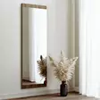 Spegel Hanah Home Basic Valnöt MDF 120x40x2,2 cm - Speglar - 8682870558472 - 4