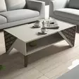 Soffbord Hanah Home Beril Cream Spånskiva 105x58x40 cm - Soffbord - 8681875183672 - 4