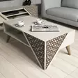 Soffbord Hanah Home Beril Cream Spånskiva 105x58x40 cm - Soffbord - 8681875183672 - 2
