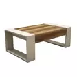 Soffbord Hanah Home Venüs Valnöt Cream Spånskiva 102x37,6x60 cm - Soffbord - 8681875183832 - 1