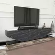 TV-bänk Hanah Home Inci Svart Spånskiva 180x30x45 cm - TV-bänkar - 8683743124312 - 4