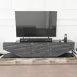 TV-bänk Hanah Home Inci Svart Spånskiva 180x30x45 cm - TV-bänkar - 8683743124312 - 2