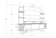 TV-bänk Hanah Home Deparo Valnöt Vit Spånskiva 180x148,6x29,5 cm - TV-bänkar - 8681875445022 - 1