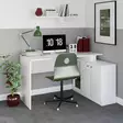 Skrivbord Hanah Home Basak Calisma Masas? Vit Spånskiva 130x74x60 cm - Skrivbord - 8681181622872 - 3