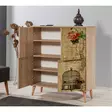 Förvaringsskåp Hanah Home Multilux Sonoma Ek Spånskiva 95x111x36 cm - Skåp och byråer - 8681875340952 - 3