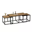 Soffbord Hanah Home Gigante Ek Spånskiva 120x50x60 cm - Soffbord - 8681875508642 - 4