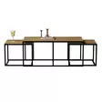 Soffbord Hanah Home Gigante Ek Spånskiva 120x50x60 cm - Soffbord - 8681875508642 - 1