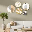 Inramad MDF-tavla Wallity Flerfärgad MDF 43,5x43,5 cm 5 Delar - Tavlor och ramar - 8684283551132 - 1