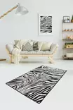Gångmatta Conceptum Zebra Flerfärgad Polyester 80x150 cm - Små mattor och gångmattor - 8681875593242 - 2
