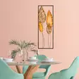 Väggdekor Metall Wallity Nezgep Flerfärgad Metall 32x90 cm - Dekorationer, prydnadsföremål - 8683743679652 - 3