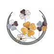Väggdekor Metall Wallity Haiyang Flerfärgad Metall 70x62 cm - Dekorationer, prydnadsföremål - 8683742688402 - 1
