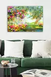 Canvastavla Wallity Flerfärgad Canvas 50x70 cm - Tavlor och ramar - 8681875740172 - 2