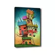 Canvastavla Wallity Flerfärgad Canvas 50x70 cm - Tavlor och ramar - 8681875609592 - 1