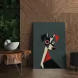 Canvastavla Wallity Flerfärgad Canvas 70x100 cm - Tavlor och ramar - 8684283716722 - 3