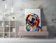 Canvastavla Wallity Flerfärgad Bomull/Polyester 70x100 cm - Tavlor och ramar - 8683342997492 - 3