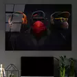 Glastavla Wallity Flerfärgad Glas 70x100 cm - Tavlor och ramar - 8683742112822 - 2