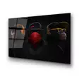 Glastavla Wallity Flerfärgad Glas 70x100 cm - Tavlor och ramar - 8683742112822 - 7