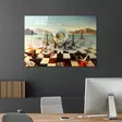 Glastavla Wallity Flerfärgad Glas 70x100 cm - Tavlor och ramar - 8683742114932 - 2