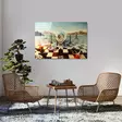 Glastavla Wallity Flerfärgad Glas 70x100 cm - Tavlor och ramar - 8683742114932 - 4