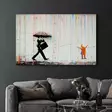 Glastavla Wallity Flerfärgad Glas 70x110 cm - Tavlor och ramar - 8684282911302 - 2