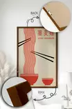 Inramad Tavla Wallity Flerfärgad MDF 33x48 cm - Tavlor och ramar - 8684283755172 - 3