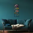 Väggdekor Metall Wallity Flerfärgad Metall 32x90 cm - Dekorationer, prydnadsföremål - 8683743098002 - 4