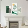 MDF-tavla Wallity Flerfärgad MDF 62x85 cm 4 Delar - Tavlor och ramar - 8684283714292 - 2