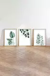 Inramad MDF-tavla Wallity Flerfärgad MDF 30x40 cm 3 Delar - Tavlor och ramar - 8684282340102 - 5