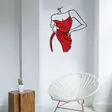 Väggdekor Metall Wallity Natalie Flerfärgad Metall Trä 56x70 cm - Dekorationer, prydnadsföremål - 8684282053712 - 4